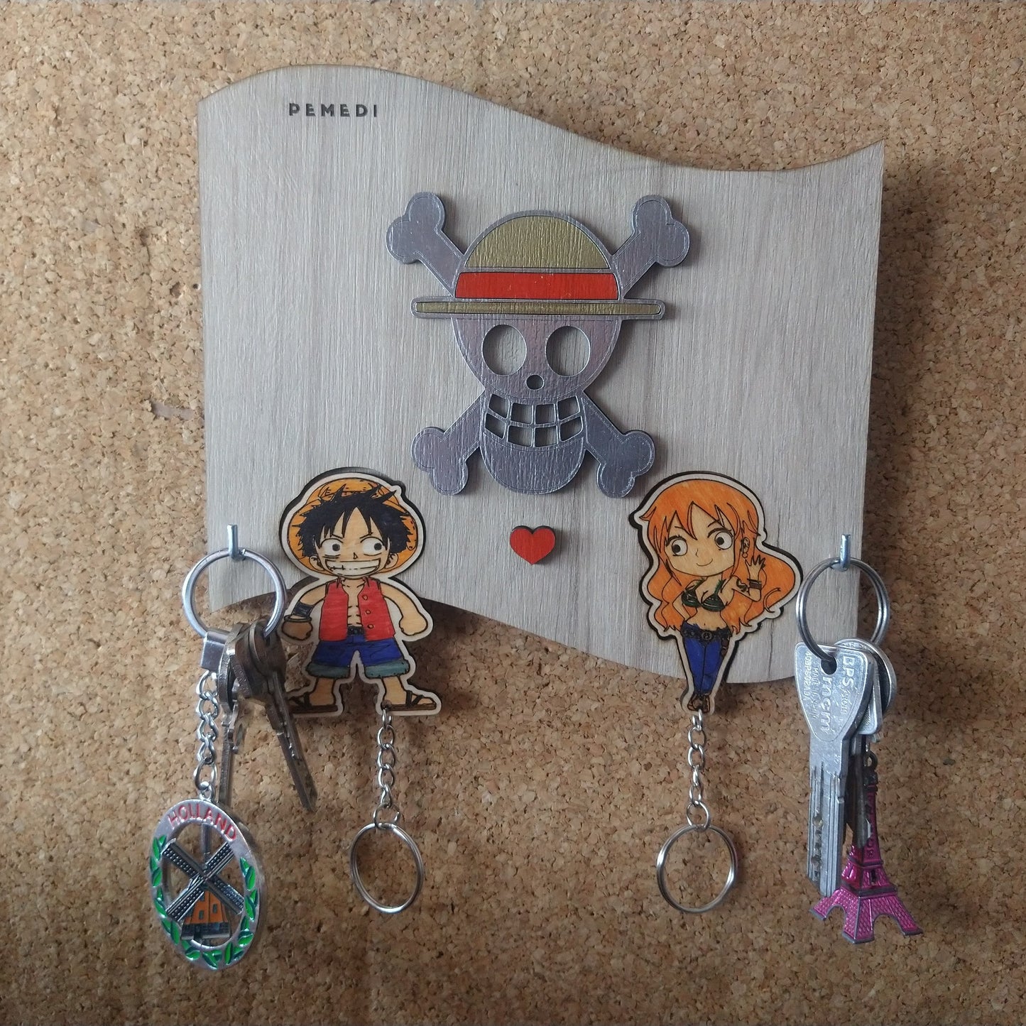 Set de Colgador de llaves 03