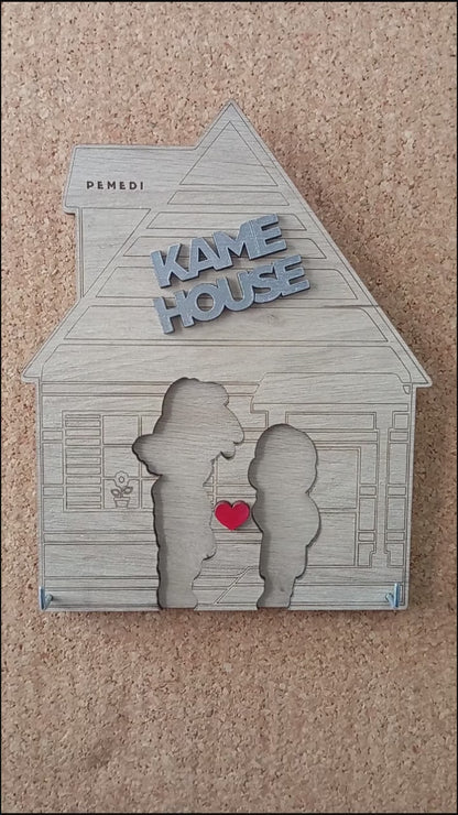 Set de Colgador de llaves Dragon Ball (Goku y Milk)